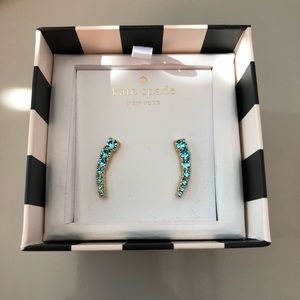 Kate Spade dangling turquoise earrings NWOT!